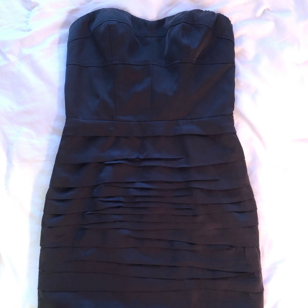Women’s Express Black Strapless Cocktail Dress